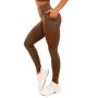 Women‘s Leggings Mesh Panel olive - GymBeam XL