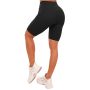 Women‘s Biker Shorts black - GymBeam XXL