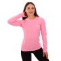 Women‘s Jumper Basic Baby Pink - GymBeam M