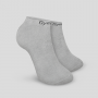 Ankle Socks 3Pack Grey - GymBeam XL