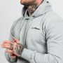 Men’s Athlete Hoodie Grey Black - GymBeam XXXL
