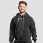Aura Hoodie Washed Black - GymBeam XXL