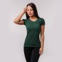 Dámske tričko Basic Green - GymBeam XXL