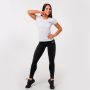 Dámske tričko Basic White - GymBeam XXL