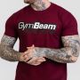 Beam T-shirt Burgundy - GymBeam XXXL