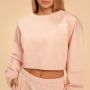 Women‘s Bliss Cropped Sweatshirt Pink - BeastPink M