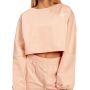 Women‘s Bliss Cropped Sweatshirt Pink - BeastPink M