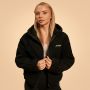 Women‘s Bliss Hoodie Jacket Black - BeastPink L