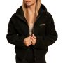 Women‘s Bliss Hoodie Jacket Black - BeastPink L