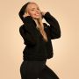 Women‘s Bliss Hoodie Jacket Black - BeastPink L