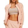 Women‘s Bliss Zip-Up Sweatshirt Pink - BeastPink L