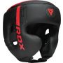 Boxing Head Guard F6 Kara Red - RDX L