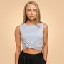 Women‘s Breeze Cropped Top Dove - BeastPink XL