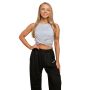 Women‘s Breeze Cropped Top Dove - BeastPink XL