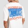 Budapest T-shirt Cream - GymBeam XXL