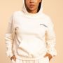 Women‘s Serenity Hoodie Ivory - BeastPink XL