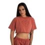 Women‘s CropTop Washed Terra - STRIX XL