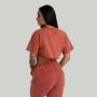 Women‘s CropTop Washed Terra - STRIX XL