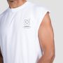 Discipline Tanktop White - GymBeam XXL