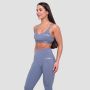 Essence String Sports Bra Denim Blue - GymBeam XL