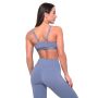 Essence String Sports Bra Denim Blue - GymBeam XL