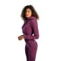 Women‘s Essential Cropped Hoodie Plum - STRIX S