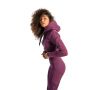 Women‘s Essential Cropped Hoodie Plum - STRIX S