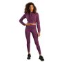 Women‘s Essential Cropped Hoodie Plum - STRIX S