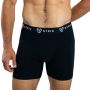 Men’s Essential Boxers 2Pack Black - STRIX XXL