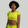 Women‘s Essential CropTop Chartreuse - STRIX M