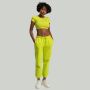 Women‘s Essential CropTop Chartreuse - STRIX M