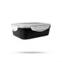Food Container Fit Prep Black - GymBeam single_variant