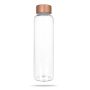 Glass Bottle Bamboo 600 ml - GymBeam single_variant