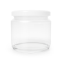 Glass jar with metalic lid 380 ml