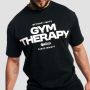 Gym Therapy T-shirt Black - GymBeam XXL