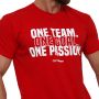 One Team T-shirt Red - GymBeam XXL