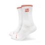 GymRat Socks 3Pack White - GymBeam XL