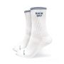 GymRat Socks 3Pack White - GymBeam XL