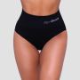 Highrise Briefs 2Pack Black - GymBeam XS