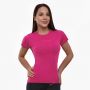 Women‘s T-shirt FIT Magenta - GymBeam XXL