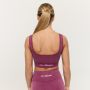 Lift Seamless Sports Bra Plum - GymBeam XL