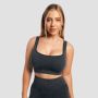 Lift Seamless Sports Bra Coal - GymBeam XL