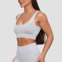 Lift Seamless Sports Bra Grey - GymBeam XL