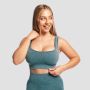 Lift Seamless Sports Bra Petrol - GymBeam XL