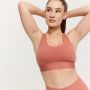 Limitless Sports Bra Cinnamon - GymBeam XXL