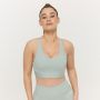 Limitless Sports Bra Eucalypt - GymBeam XXL