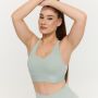 Limitless Sports Bra Eucalypt - GymBeam XXL