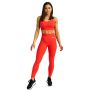 Limitless Sports Bra Hot Red - GymBeam XXL