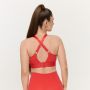 Limitless Sports Bra Hot Red - GymBeam XXL