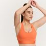 Limitless Sports Bra Orange - GymBeam XXL